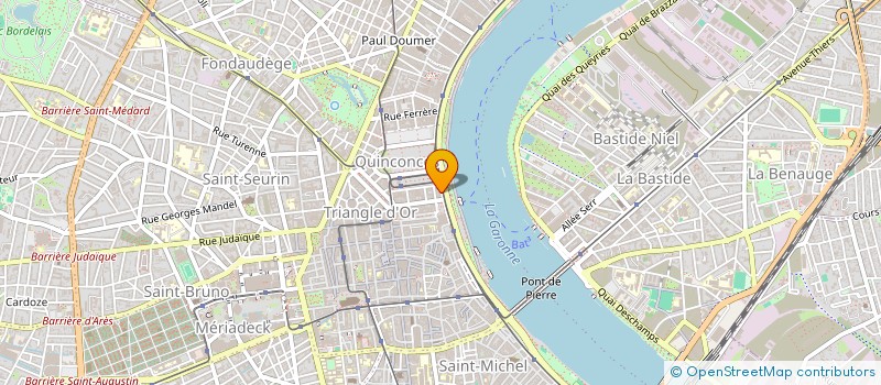 localisation de l'entreprise TENDANCE CAFE à BORDEAUX