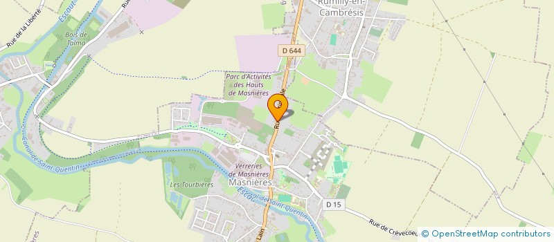 localisation de l'entreprise TENDANCE CAFE à MASNIERES