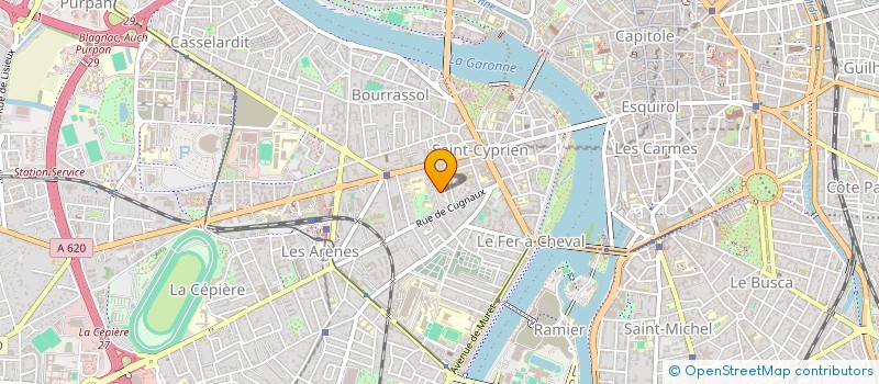 localisation de l'entreprise TENDANCE CARAIBES 31 à TOULOUSE