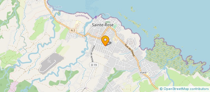 localisation de l'entreprise TENDANCE CARTON à SAINTE-ROSE
