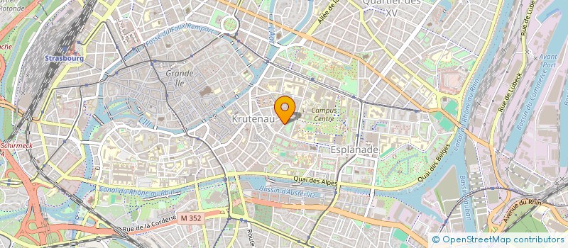localisation de l'entreprise TENDANCE COIFFURE à STRASBOURG