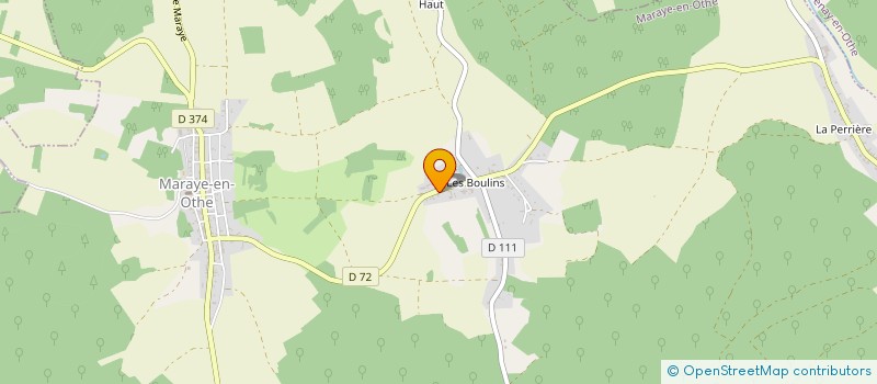 localisation de l'entreprise TENDANCE COTE JARDIN  MARAYE-EN-OTHE