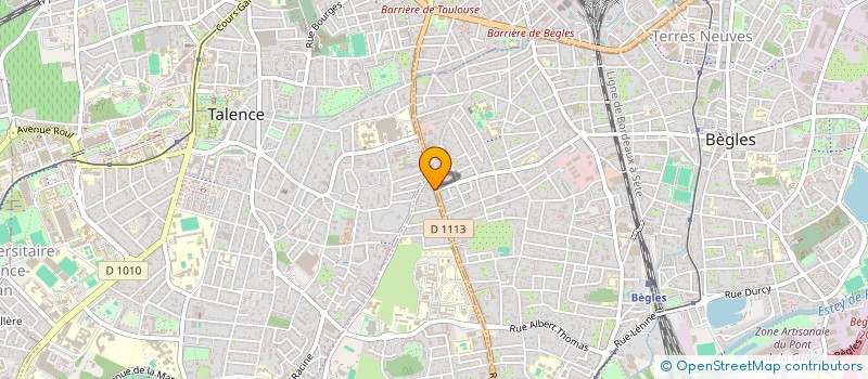 localisation de l'entreprise TENDANCE DE'CORS à VILLENAVE-D'ORNON