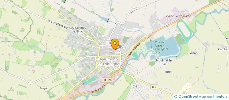 localisation de l'entreprise TENDANCE DECO à BEAUMONT-DE-LOMAGNE