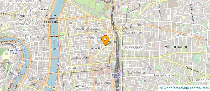 localisation de l'entreprise TENDANCE ECLAIRAGE à LYON