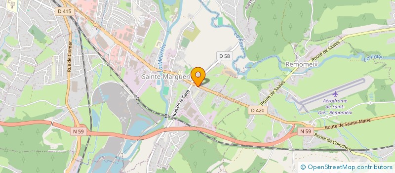 localisation de l'entreprise TENDANCE ET STYLE NPR  SAINTE-MARGUERITE