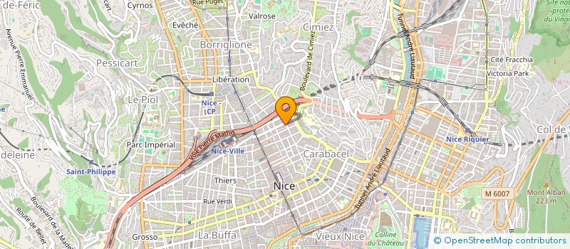 localisation de l'entreprise TENDANCE FOOD à NICE