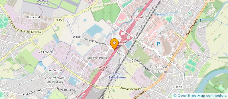localisation de l'entreprise TENDANCE GRANIT TOULOUSAIN  PORTET-SUR-GARONNE