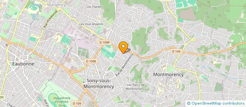localisation de l'entreprise TENDANCE HABITAT à SOISY-SOUS-MONTMORENCY