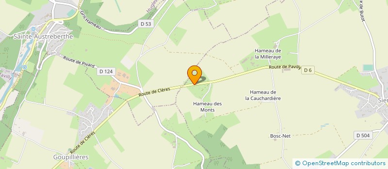 localisation de l'entreprise TENDANCE HABITAT  SIERVILLE