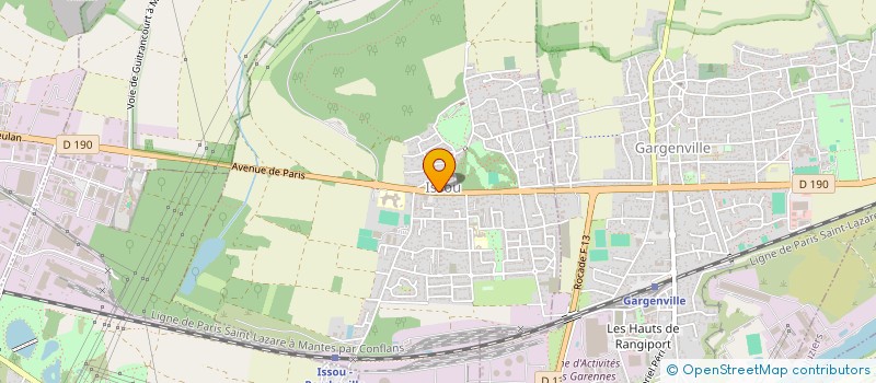 localisation de l'entreprise TENDANCE IMMO  ISSOU