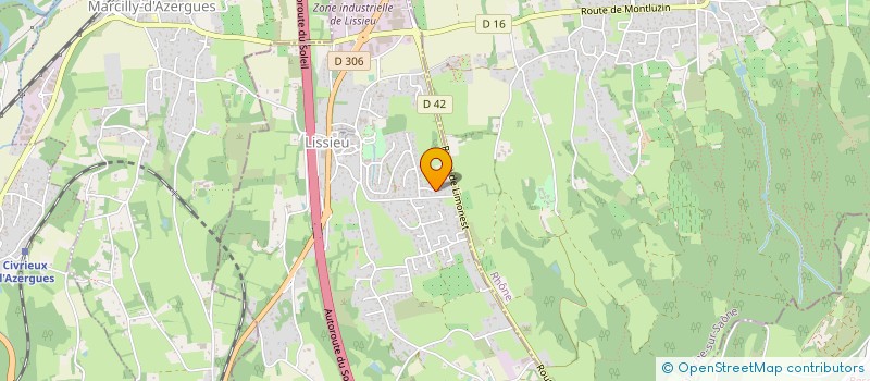 localisation de l'entreprise TENDANCE ISOLATION  LISSIEU