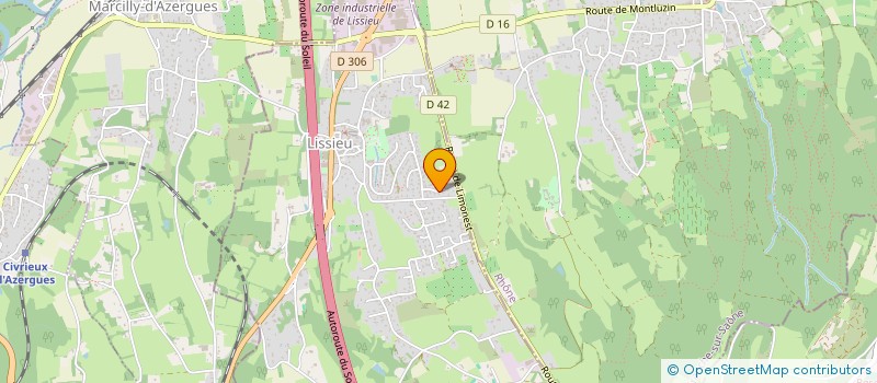 localisation de l'entreprise TENDANCE ISOLATION  LISSIEU