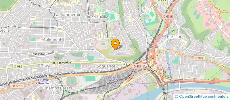 localisation de l'entreprise TENDANCE LH CONSEIL  LE HAVRE