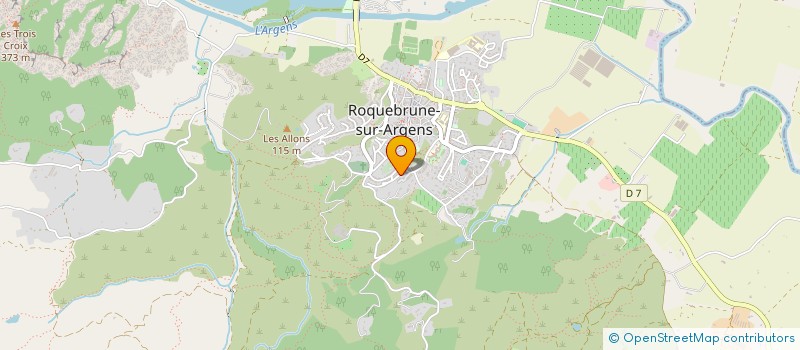 localisation de l'entreprise TENDANCE MARQUES à ROQUEBRUNE-SUR-ARGENS