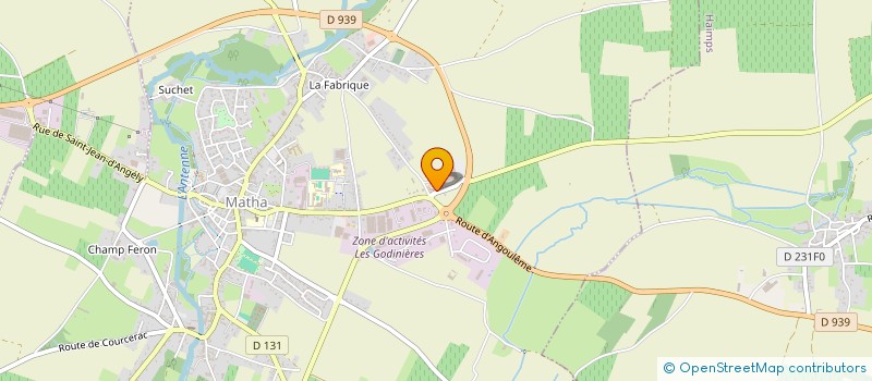 localisation de l'entreprise TENDANCE O' NATURELLE  MATHA