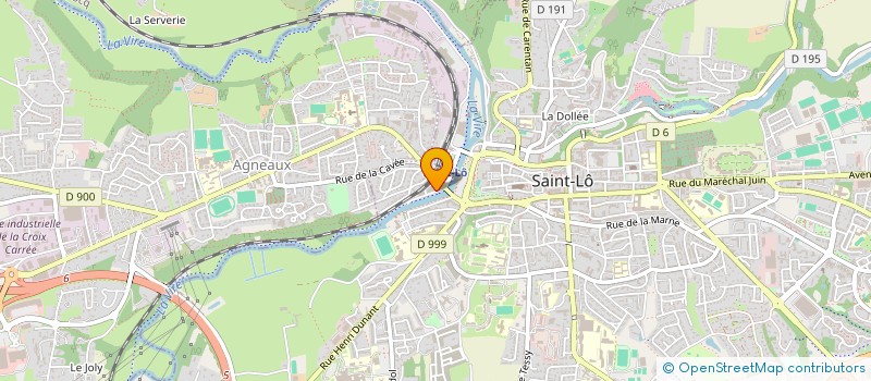 localisation de l'entreprise TENDANCE OUEST à SAINT-LO