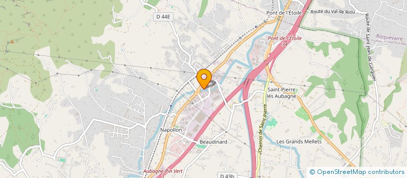 localisation de l'entreprise TENDANCE PAPETERIE à AUBAGNE