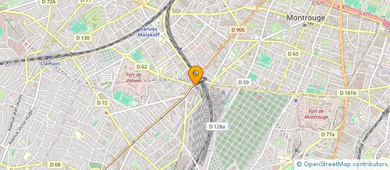 localisation de l'entreprise TENDANCE POSITIVE à CHATILLON