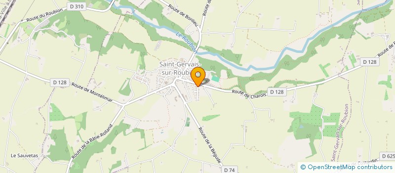 localisation de l'entreprise TENDANCE RENOV à SAINT-GERVAIS-SUR-ROUBION
