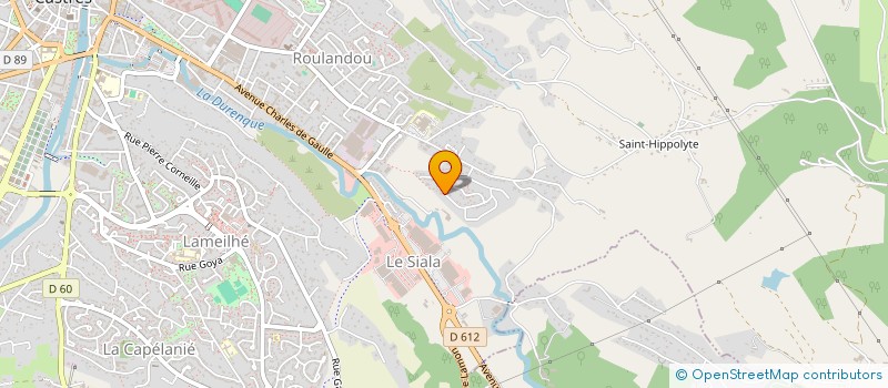 localisation de l'entreprise TENDANCE TRADING OCCITANIE  CASTRES