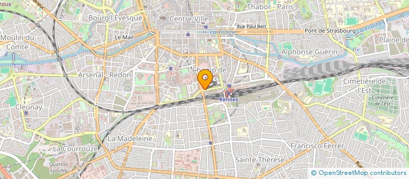 localisation de l'entreprise TENDANCE TROPICALE  RENNES