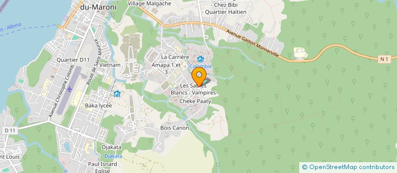 localisation de l'entreprise TENDANCES AMICALES à SAINT-LAURENT-DU-MARONI