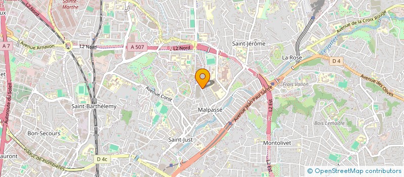 localisation de l'entreprise TENDANCES BEAUTE LUXURY à MARSEILLE