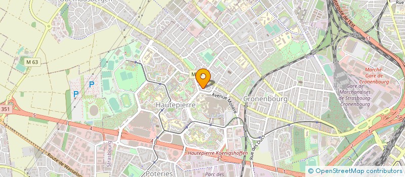 localisation de l'entreprise TENDANCES BOIS à STRASBOURG