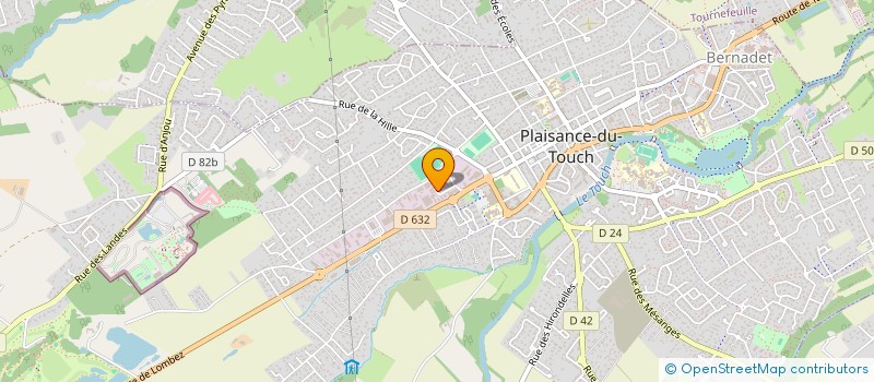 localisation de l'entreprise TENDANCES COIFFURE  PLAISANCE-DU-TOUCH