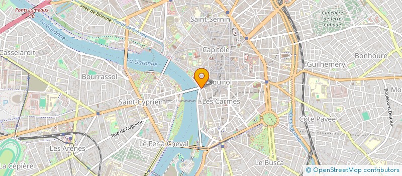 localisation de l'entreprise TENDANCES PILATES à TOULOUSE