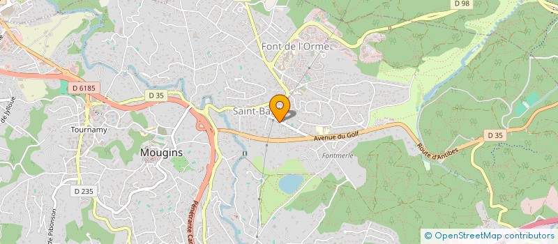 localisation de l'entreprise TENDANCES & SERVICES à MOUGINS