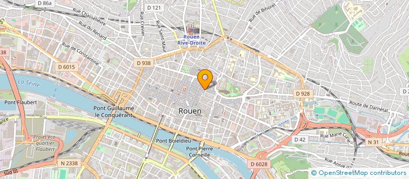 localisation de l'entreprise TENDANCES VERONIQUE à ROUEN