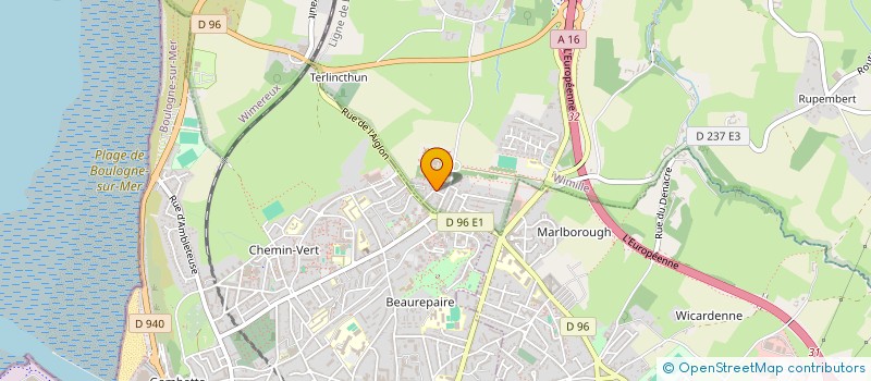 localisation de l'entreprise TENDAO  WIMILLE