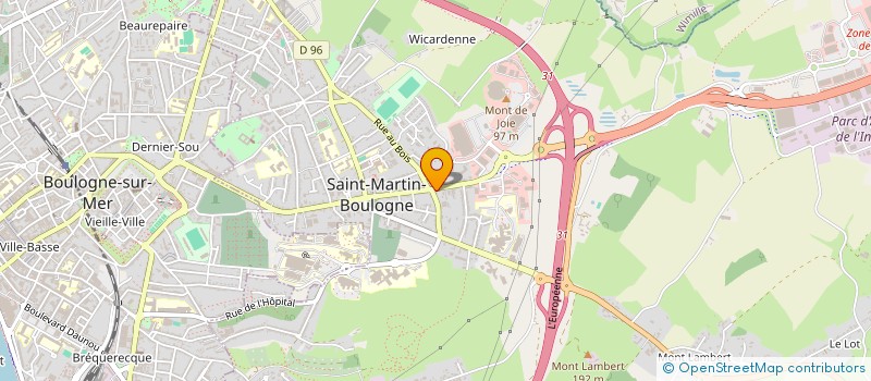 localisation de l'entreprise TENDI FRANCE à SAINT-MARTIN-BOULOGNE