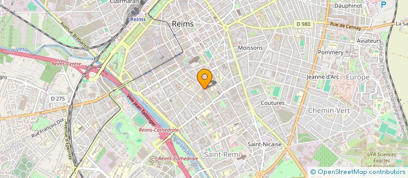 localisation de l'entreprise TENDI HENYAH  REIMS