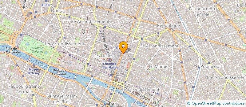 localisation de l'entreprise TENDO MEGEVE SCI  PARIS