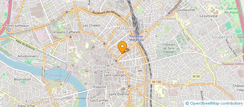 localisation de l'entreprise TENDRE LA MAIN à TOULOUSE