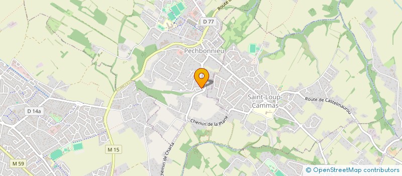 localisation de l'entreprise TENDRE LA MAIN AUX ANCIENS  PECHBONNIEU