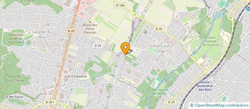 localisation de l'entreprise TENDRESSE à LONGPONT-SUR-ORGE
