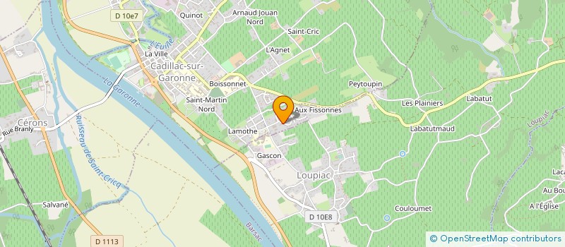 localisation de l'entreprise TENDRESSE MAMMOUTH  SAINTE-CROIX-DU-MONT