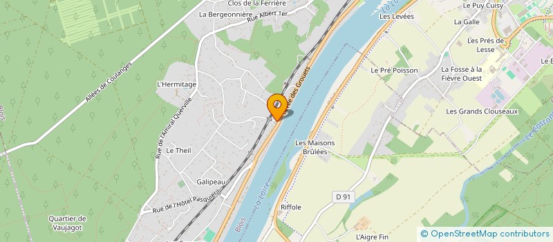 localisation de l'entreprise TENDREVERT  HUISSEAU-SUR-COSSON