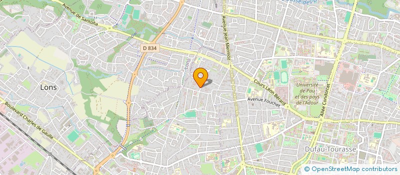 localisation de l'entreprise TENEA  BILLERE