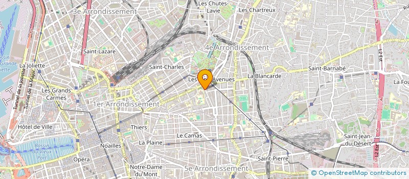localisation de l'entreprise TENEMIA à MARSEILLE