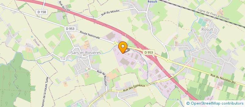 localisation de l'entreprise TENEO  BRIGNAIS