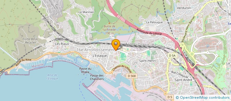 localisation de l'entreprise TENERE - OBSERVATOIRE PLURIVERSEL DES RAPPORTS SOCIAUX à MARSEILLE