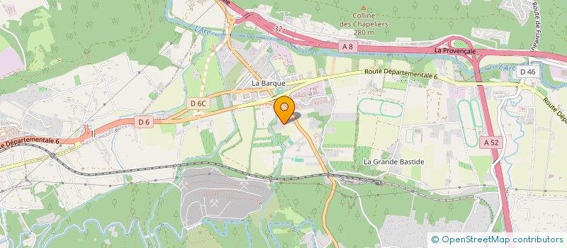 localisation de l'entreprise TENERGIE FINANCEMENT 16  FUVEAU