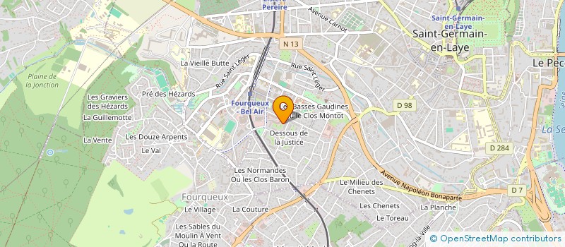 localisation de l'entreprise TENERGIES  SAINT-GERMAIN-EN-LAYE