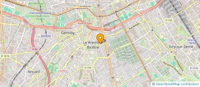 localisation de l'entreprise TENET CONSULTING à LE KREMLIN-BICETRE