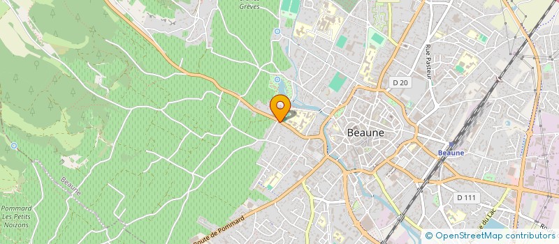 localisation de l'entreprise TENETIB à BEAUNE